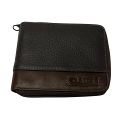 17189 M231-3B2NCC Carteira Masculina em Couro com Fecho Café