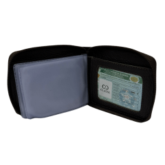 17189 M231-3B2NCC Carteira Masculina em Couro com Fecho Café