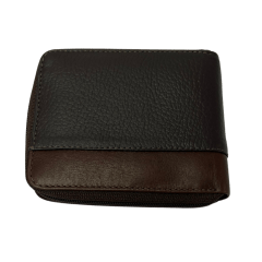 17189 M231-3B2NCC Carteira Masculina em Couro com Fecho Café