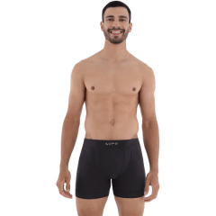 Cueca Lupo 00661-001 Boxer em tecido MicroModal sem costuras