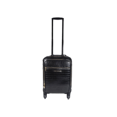 Mala Jorge Bischoff JMLF00011001 Couro Croco Preto