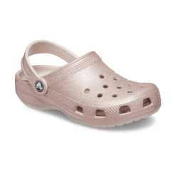 Babuche Crocs 206993-WV Classic Clog K Glitter Rosa 