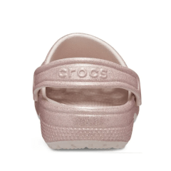 Babuche Crocs 206993-WV Classic Clog K Glitter Rosa 