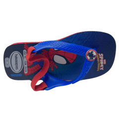 Chinelo Havaianas Baby Marvel FC Spider Vermelho 