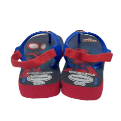 Chinelo Havaianas Baby Marvel FC Spider Vermelho 