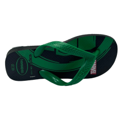 Chinelo Havaianas Marvel Hulk Preto 