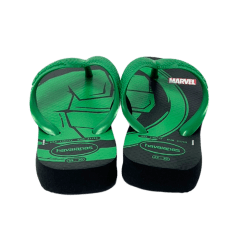 Chinelo Havaianas Marvel Hulk Preto 