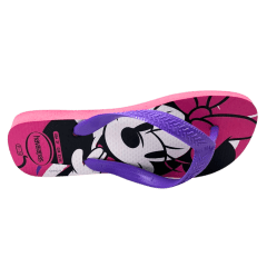 Chinelo Havaianas Disney FC Rosa 