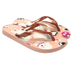 Chinelo Havaianas Top Pets FC Rosa Ballet