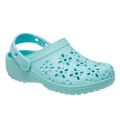 Babuche Crocs 210944 Classic Floral Turquesa