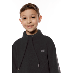 17206 INF24165 Blusão 803 Flocado Preto