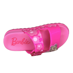 Chinelo Barbie 22899 Logomania Slide Rosa