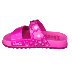 Chinelo Barbie 22899 Logomania Slide Rosa