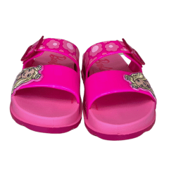 Chinelo Barbie 22899 Logomania Slide Rosa