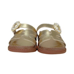 Chinelo Molekinha 2357.106 Metalizado Premium Dourado