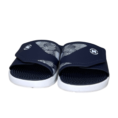 Chinelo Molekinho 2421.116 Slide Gaspea com Ajustes Marinho