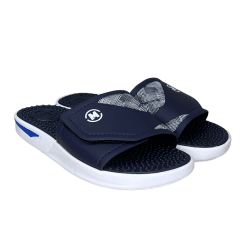 Chinelo Molekinho 2421.116 Slide Gaspea com Ajustes Marinho