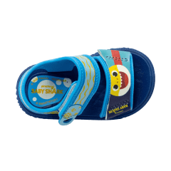 Sandália Grendene 22740 Baby Shark com Brinquedo Azul