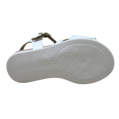 Sandália Molekinha 2714.237 Verniz Premium Branco