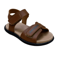 Sandália Novopé 28801002 com ajustes Marrom