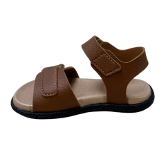 Sandália Novopé 28801002 com ajustes Marrom