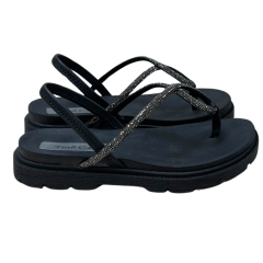 Sandália Pink Cats V5744 Papete Rives Preto