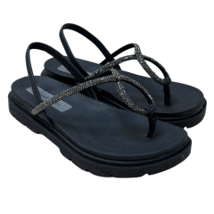 Sandália Pink Cats V5744 Papete Rives Preto