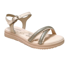 Sandália Pink Cats V5862 Rives Calendula Champanhe