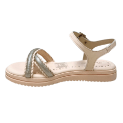 Sandália Pink Cats V5862 Rives Calendula Champanhe