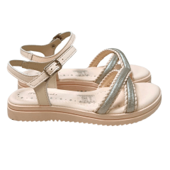 Sandália Pink Cats V5862 Rives Calendula Champanhe