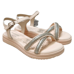 Sandália Pink Cats V5862 Rives Calendula Champanhe