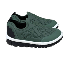 Tênis Bibi 1155332 Roller 2.0 Dinossauro Verde Musgo