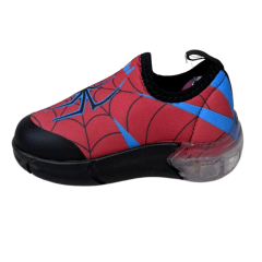 Tênis Bibi 1228065 Space com LED Aranha Vermelho