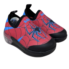 Tênis Bibi 1228065 Space com LED Aranha Vermelho
