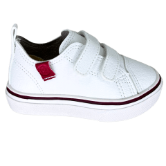 Tênis Klin 259025000-000181 Freestyle Baby Velcro Branco