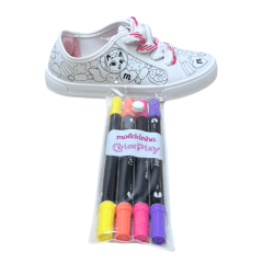 Tênis Molekinha 2593.100 ColorPlay Branco