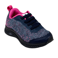 Tênis Ortopé 247000027 DNA Flex Marinho com Rosa