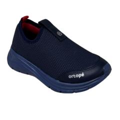 Tênis Ortopé 26700029 Flex Run Tecido Marinho