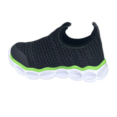 Tênis Ortopé 29910001 New Sport Preto com Verde