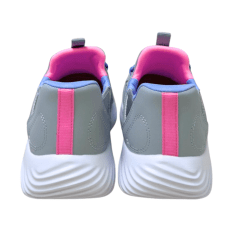 Tênis Skechers 303585L Kids Bounder Simple Cute Cinza