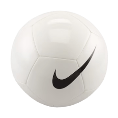 Bola Nike HV6337 100 Pitch Team Futebol de campo Branco