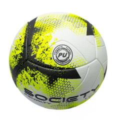 Bola Penalty 521304 Líder XXI Futebol Society Branco/Amarelo