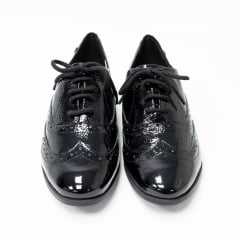 Sapato Oxford Bottero 315104 Couro Show Verniz 