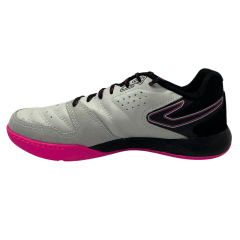 Tênis Topper Futsal Dominator PRO V Branco/Preto/Pink 