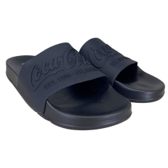 Chinelo Coca-Cola CC3919 Coke Bold Slide Injetado Preto