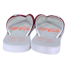 Chinelo Coca-Cola CC4387 Alma Square Branco