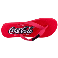 Chinelo Coca-Cola CC4429 Norton Vermelho