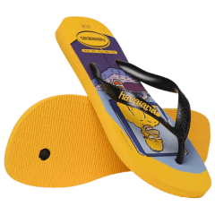 Chinelo Havaianas Simpsons Homer Amarelo