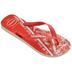 Chinelo Havaianas Top Times Internacional Vermelho
