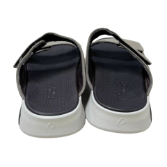 Chinelo Pegada 134704-08 Couro Textura Jeans Areia